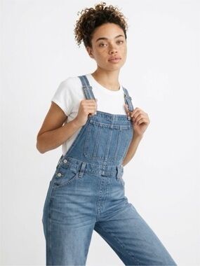 Madewell Light Blue Denim Women's Overalls